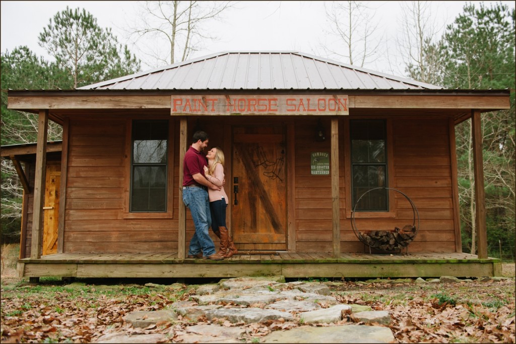 Mississippi Engagement Shoot at A Saloon