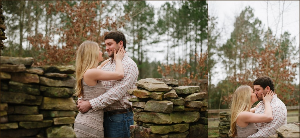 Engagement Photography in the country in Mississippi