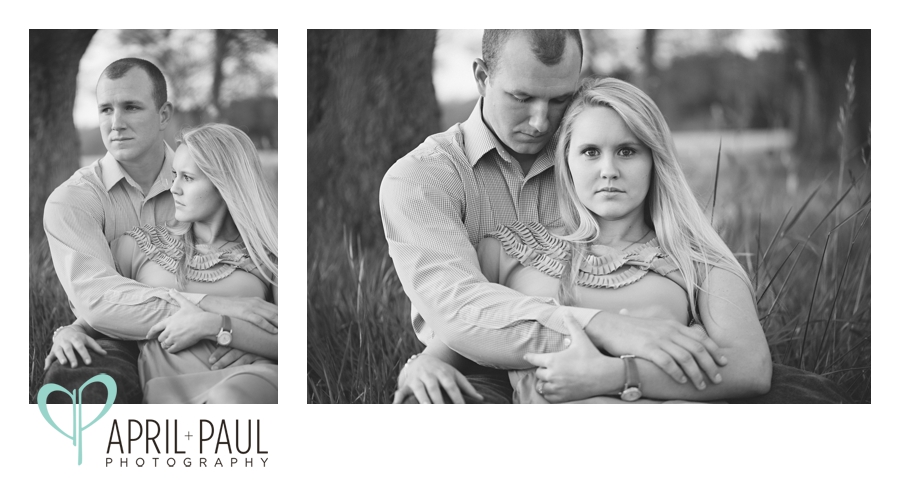 black and white engagement photography in hattiesburg, ms