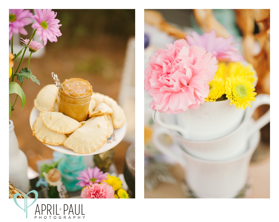 Mad Hatter Tea Party Engagement Photography in Hattiesburg, MS