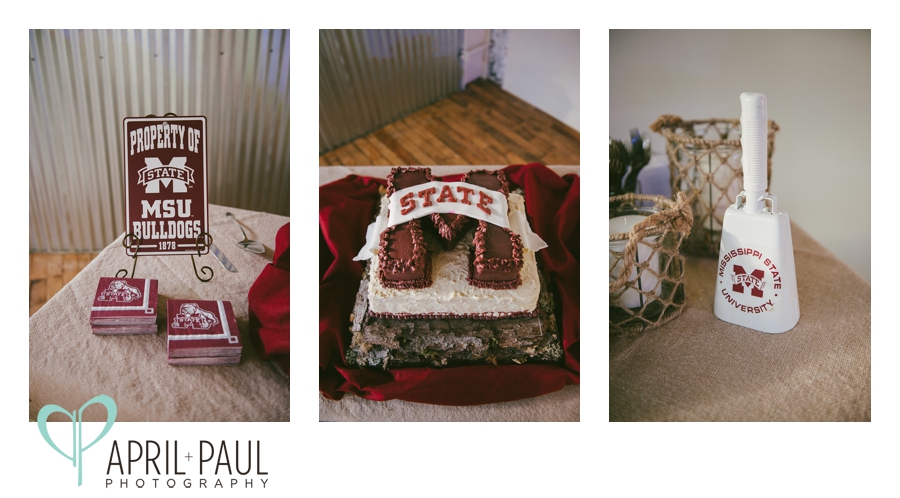 Mississippi State Bulldogs Grooms Cake 