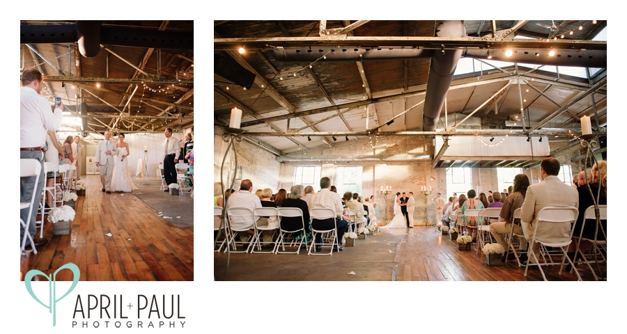 Hattiesburg, MS Wedding at The Venue at the Bakery Building with April + Paul Photography