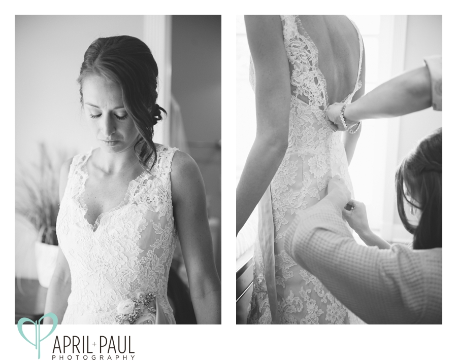 Bride getting ready at Welty Commons in Jackson, MS Wedding 