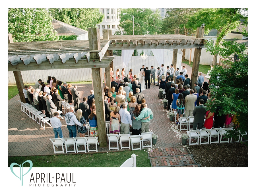 Jackson, Ms Wedding at Welty Commons with April and Paul