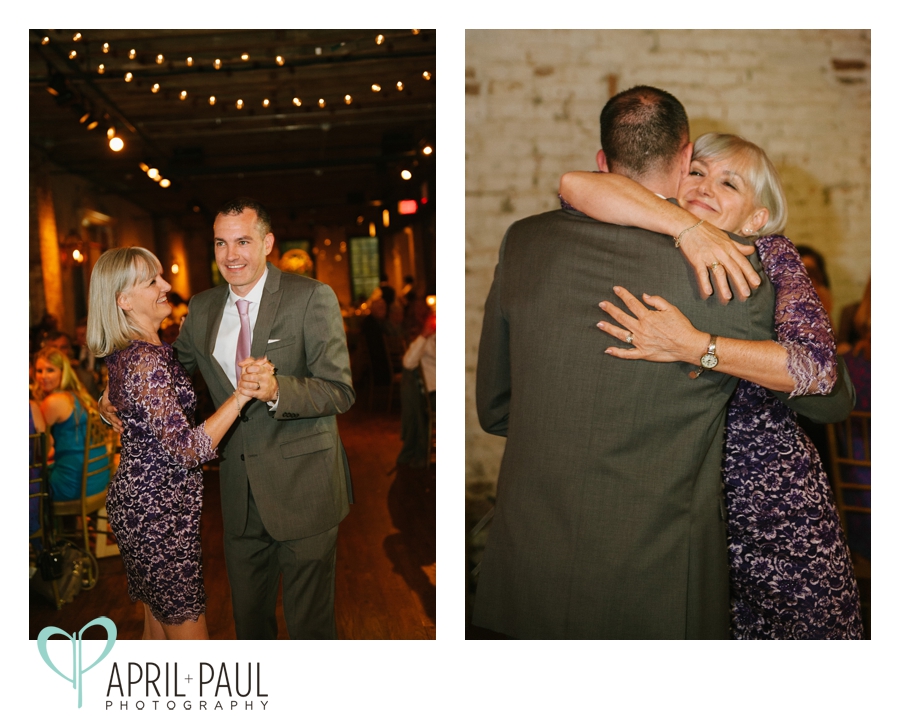 Mother and son dance at The Chicory wedding in New Orleans La