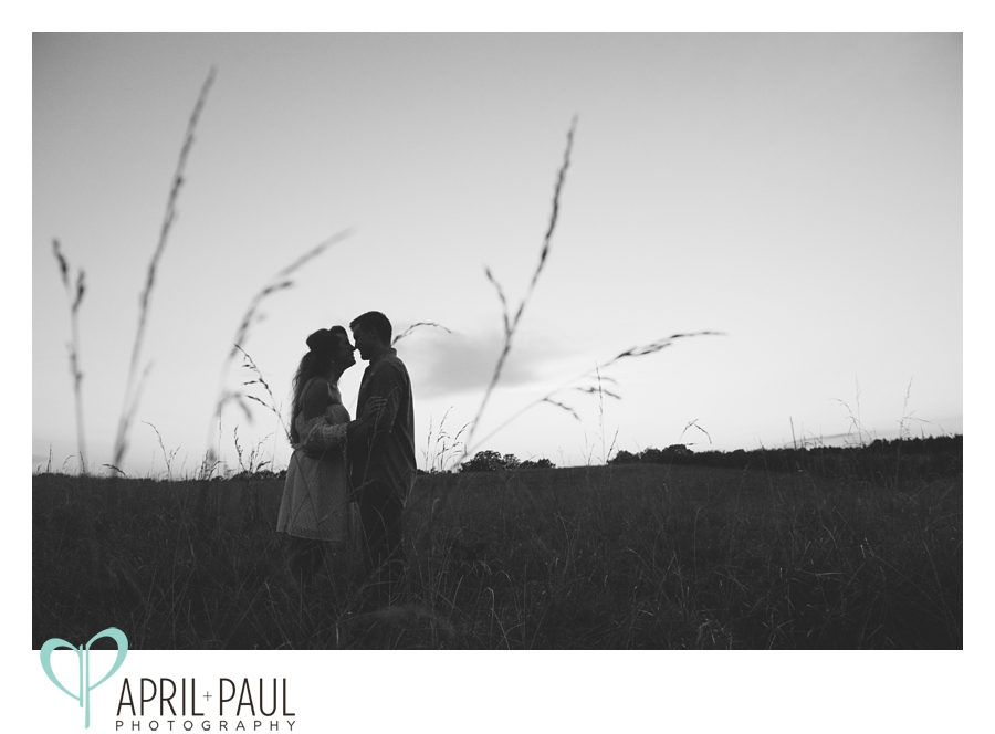 Silhouette Engagement Photography