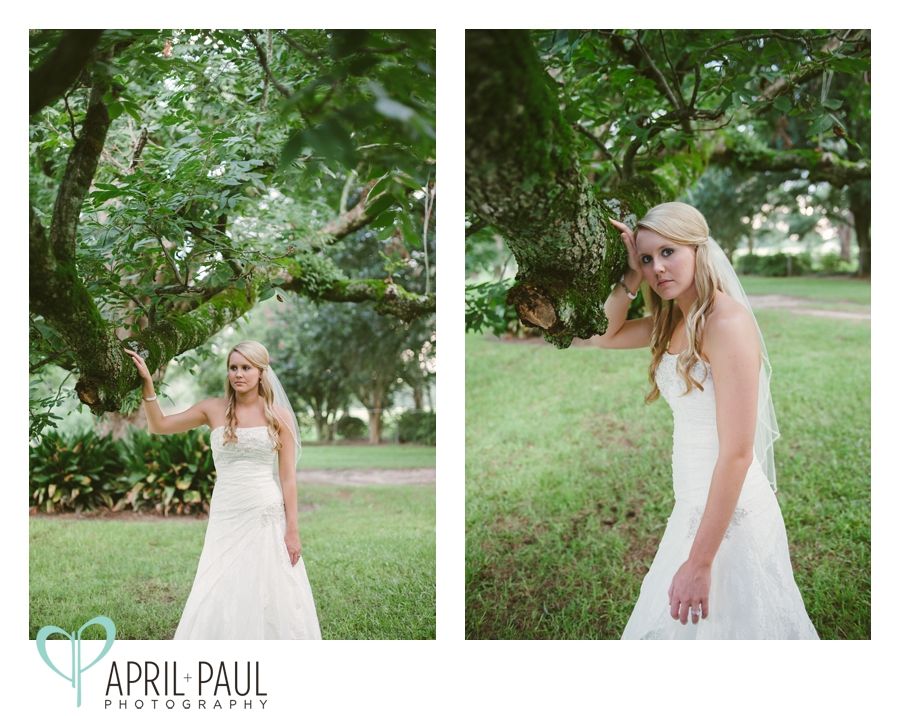 Whimsical Country Bridal Portraits in Mississippi