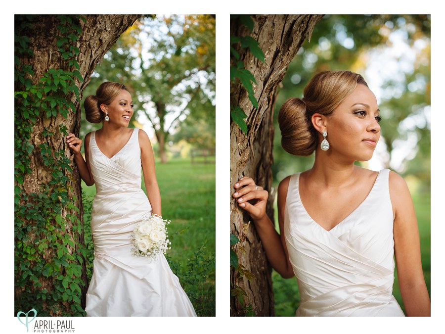 Mississippi bridal portraits with April + Paul