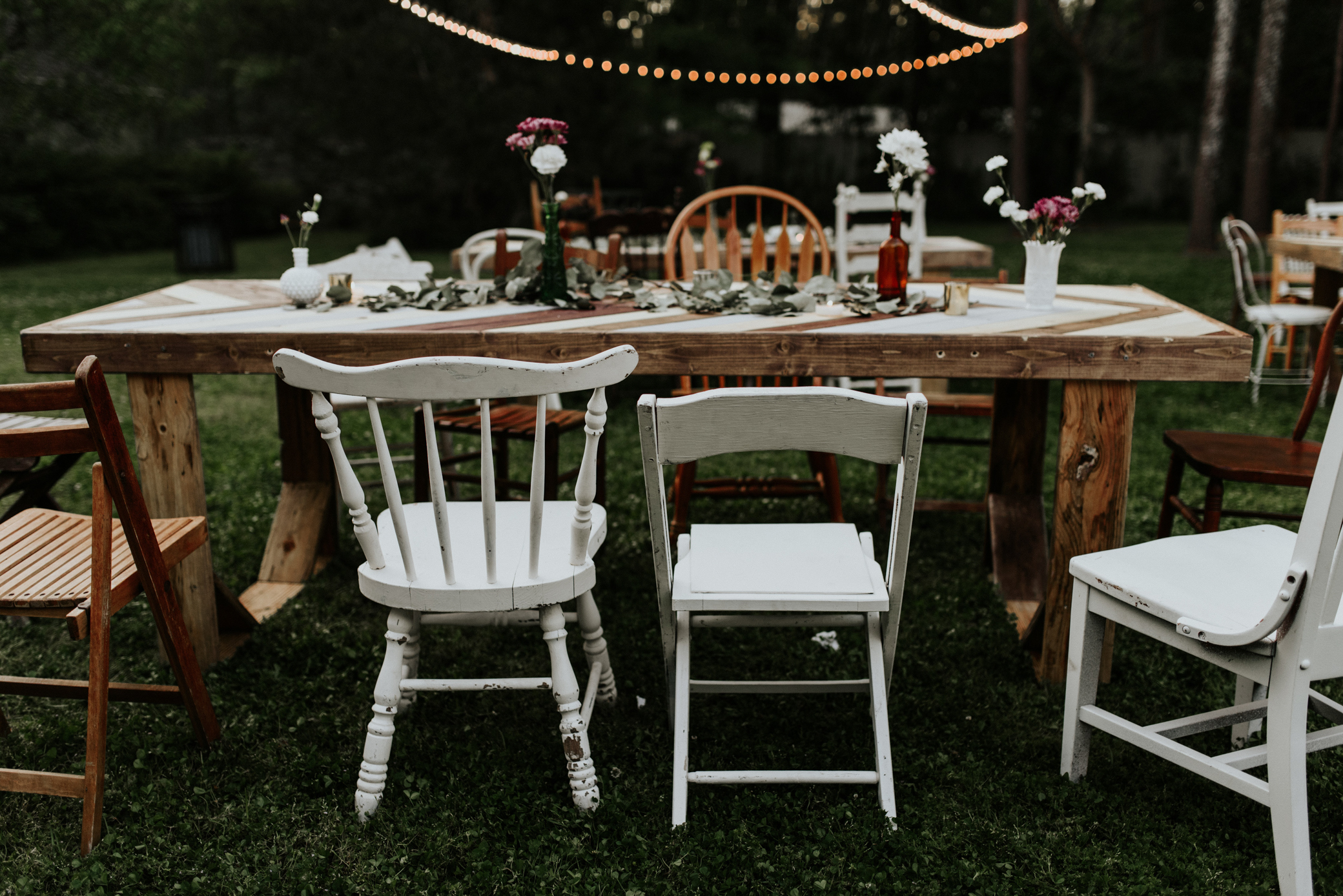 Eclectic Bohemian Wedding Reception at The Cedars